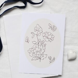 Carte postale rêve de fleur
