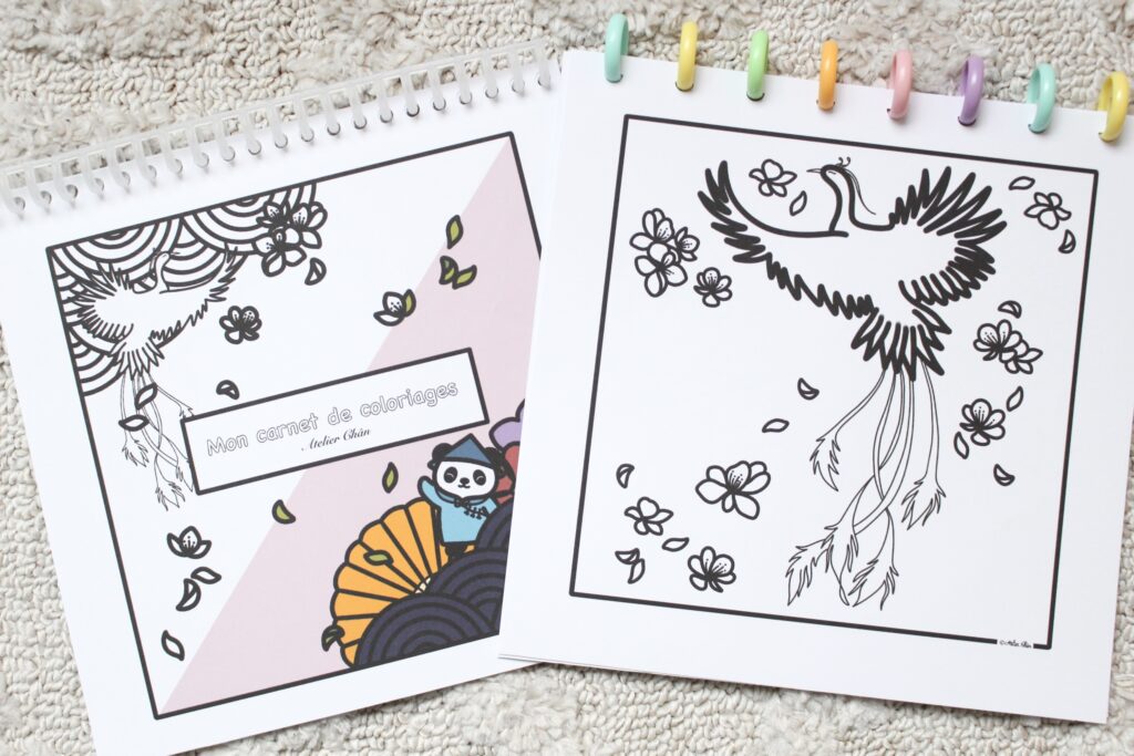 Coloriages carré format calendrier