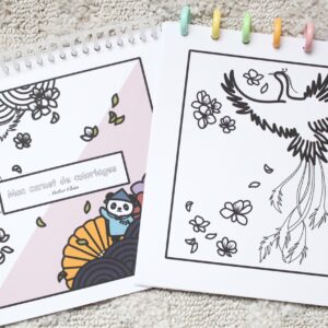 Coloriages carré format calendrier
