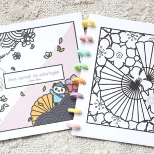 Coloriages carré format cahier