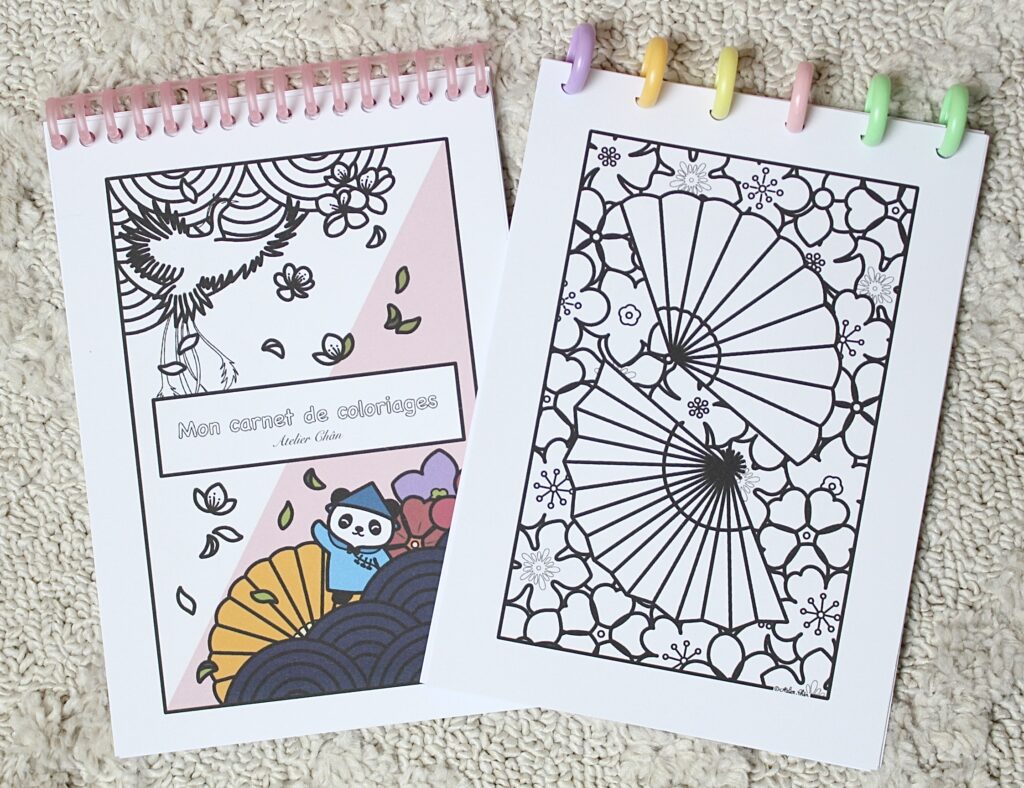Coloriages A5 format calendrier