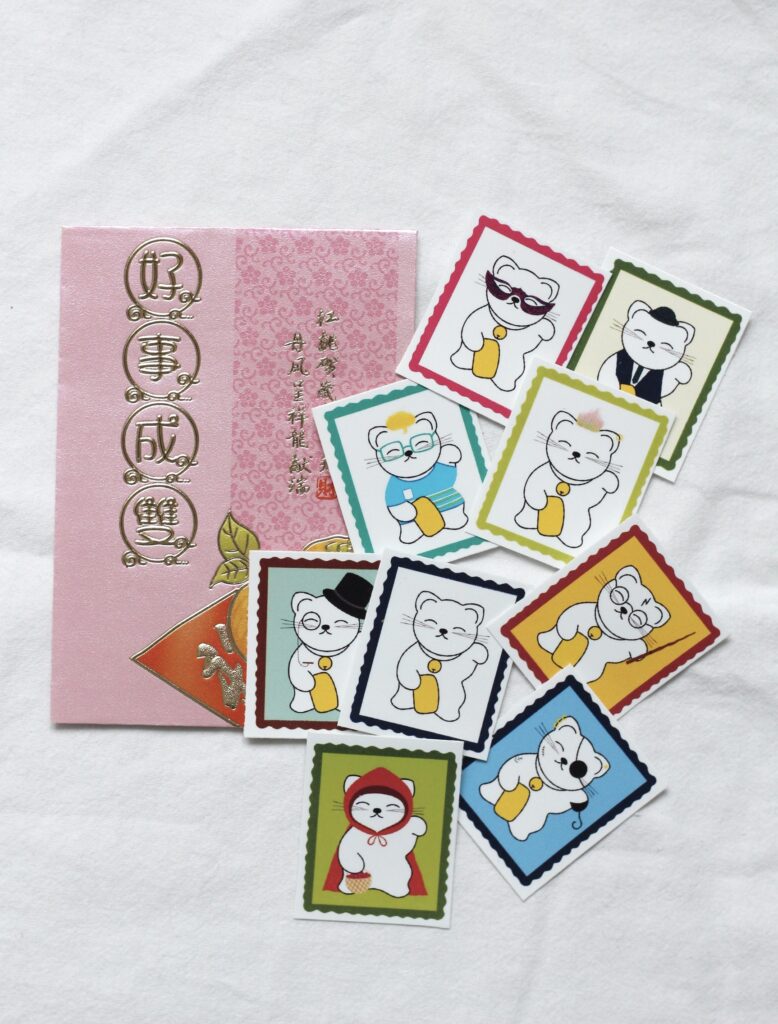 Stickers maneki neko