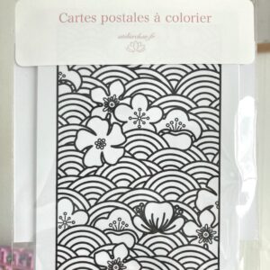 Cartes postales à colorier