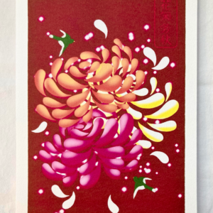 Illustration chrysanthèmes